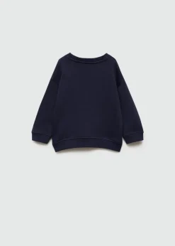 Dzieci MANGO Bluzy*Bawełniana bluza ze wzorem