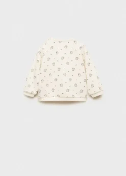 Dzieci MANGO Swetry I Kardigany|Swetry I Kardigany*Bawełniana bluza ze wzorem