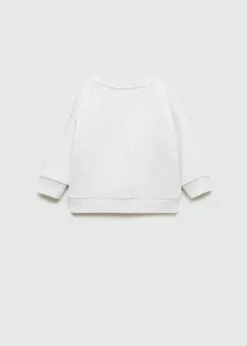 Dzieci MANGO Bluzy*Bawełniana bluza ze wzorem