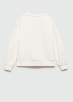 Dzieci MANGO Bluzy*Bawełniana bluza ze wzorem