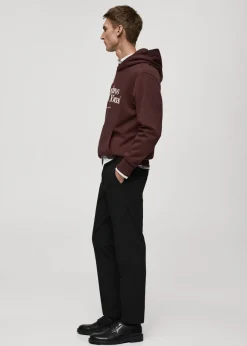 MANGO Bluzy*Bawełniana bluza ze wzorem