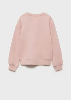 Dzieci MANGO Bluzy*Bawełniana bluza ze wzorem