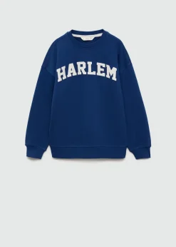 Dzieci MANGO Bluzy|Bluzy*Bawełniana bluza ze wzorem