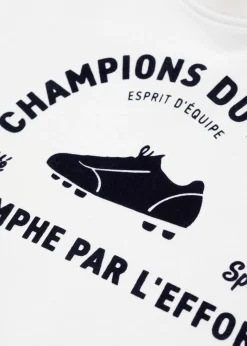 Dzieci MANGO Bluzy*Bawełniana bluza ze wzorem