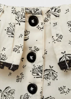 Dzieci MANGO Koszule*Bawełniana bluzka kwiatowy wzór