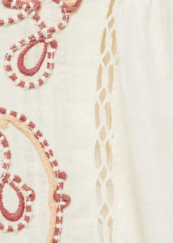 MANGO Koszule I Bluzki*Bawełniana bluzka z haftem