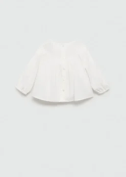 Dzieci MANGO Koszule|Koszule*Bawełniana bluzka z haftem