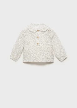 Dzieci MANGO Koszule|Koszule*Bawełniana bluzka z nadrukiem