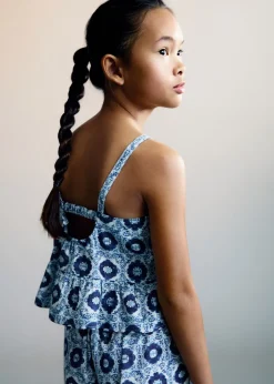 Dzieci MANGO Koszule I Bluzki*Bawełniana bluzka z nadrukiem