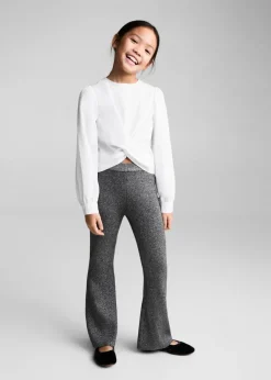 Dzieci MANGO Koszule I Bluzki*Bawełniana bluzka z węzłem