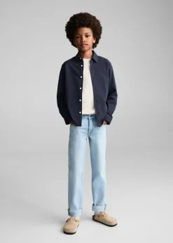 Dzieci MANGO Koszule*Bawełniana koszula