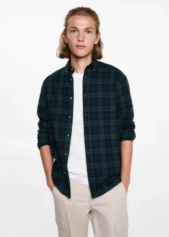 MANGO Koszule*Bawełniana koszula w kratę