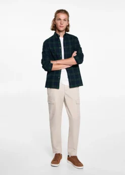 MANGO Koszule*Bawełniana koszula w kratę