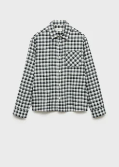 Dzieci MANGO Koszule*Bawełniana koszula w kratę