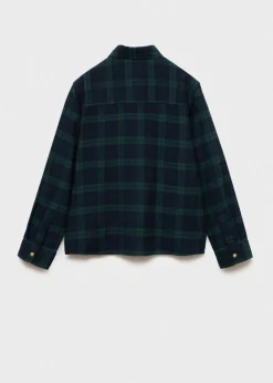 Dzieci MANGO Koszule*Bawełniana koszula w kratę