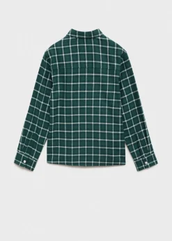 Dzieci MANGO Koszule*Bawełniana koszula w kratę