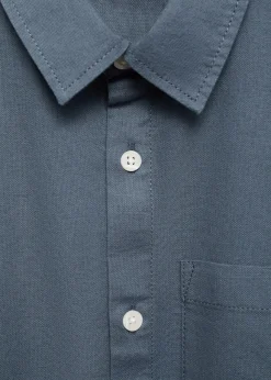 Dzieci MANGO Koszule*Bawełniana koszula z kieszenią