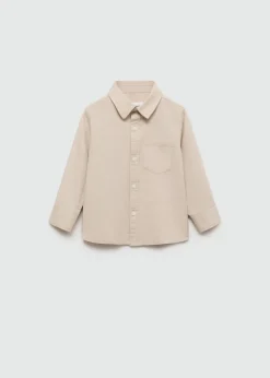 Dzieci MANGO Koszule*Bawełniana koszula z kieszenią