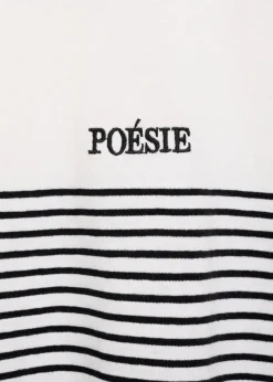 MANGO Koszulki*Bawełniana koszulka w pasy