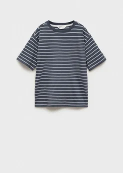 Dzieci MANGO Koszulki*Bawełniana koszulka w pasy