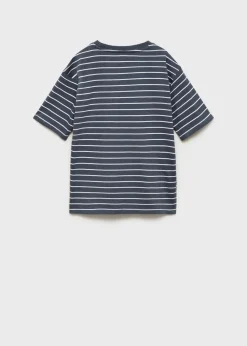 Dzieci MANGO Koszulki*Bawełniana koszulka w pasy