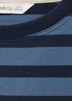 Dzieci MANGO Koszulki*Bawełniana koszulka w pasy