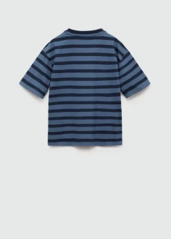 Dzieci MANGO Koszulki*Bawełniana koszulka w pasy