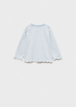 Dzieci MANGO Koszulki*Bawełniana koszulka w pasy