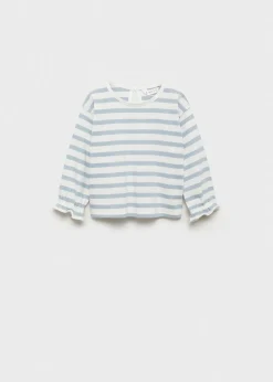Dzieci MANGO Koszulki*Bawełniana koszulka w pasy