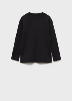 Dzieci MANGO Koszulki*Bawełniana koszulka z guzikami