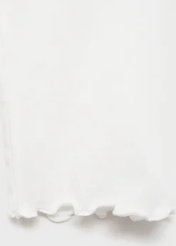 Dzieci MANGO Koszulki I Topy*Bawełniana koszulka z haftem