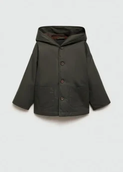 Dzieci MANGO Płaszcze I Kurtki*Bawełniana kurtka z wewnętrzną podpinką