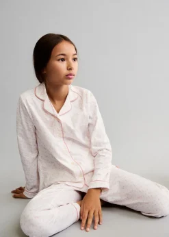 Dzieci MANGO Piżamy*Bawełniana piżama ze wzorem