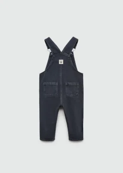 Dzieci MANGO Dżinsy*Bawełniane ogrodniczki