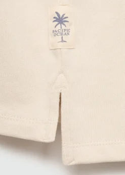 Dzieci MANGO Bluzy*Bawełniane polo z długim rękawem