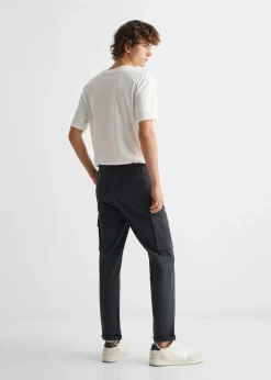 MANGO Spodnie*Bawełniane spodnie cargo