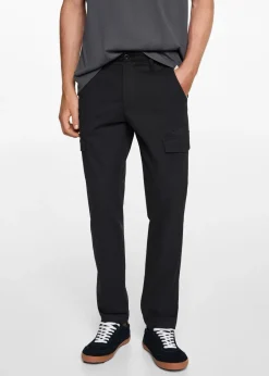 MANGO Spodnie*Bawełniane spodnie cargo