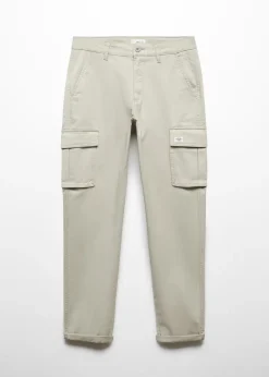 MANGO Spodnie*Bawełniane spodnie cargo