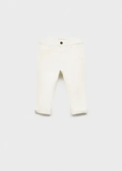 Dzieci MANGO Spodnie*Bawełniane spodnie chinos