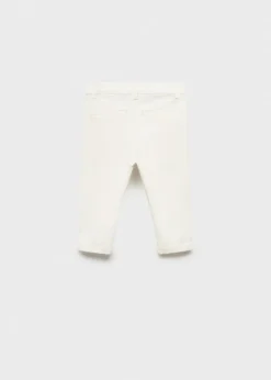 Dzieci MANGO Spodnie*Bawełniane spodnie chinos