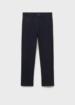 Dzieci MANGO Spodnie*Bawełniane spodnie chinos