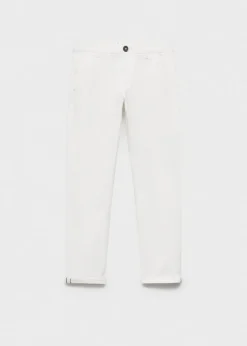 Dzieci MANGO Spodnie*Bawełniane spodnie chinos