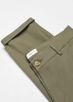 MANGO Spodnie*Bawełniane spodnie chinos