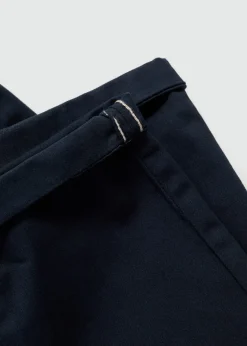 Dzieci MANGO Spodnie*Bawełniane spodnie chinos