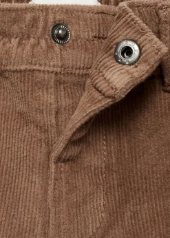 Dzieci MANGO Spodnie*Bawełniane spodnie sztruksowe