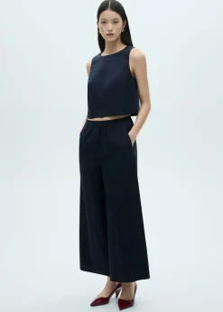 MANGO Topy*Bawełniany top crop