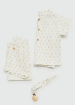 Dzieci MANGO Koszule|Koszule*Bawełniany wzorzysty t-shirt