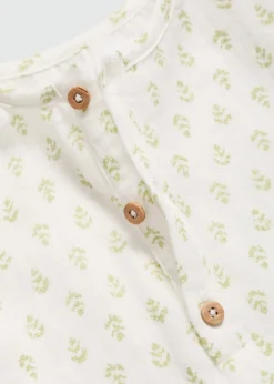 Dzieci MANGO Koszule|Koszule*Bawełniany wzorzysty t-shirt