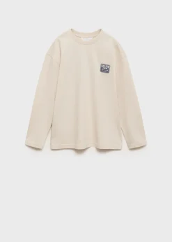 Dzieci MANGO Koszulki*Bawełniany wzorzysty t-shirt