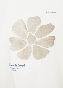 Dzieci MANGO Koszulki I Topy*Bawełniany wzorzysty t-shirt